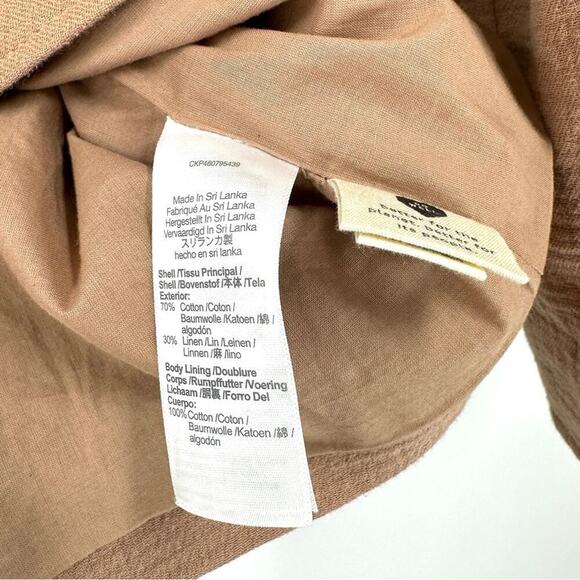 Madewell Cotton-Linen Relaxed Larsen Blazer Sz M - Picture 8 of 10